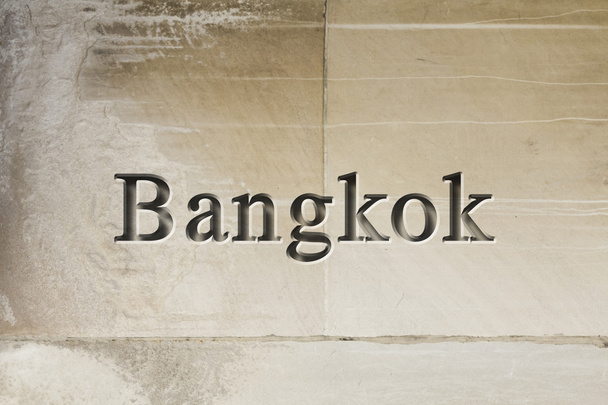 Ville gravée Bangkok
 - Photo, image