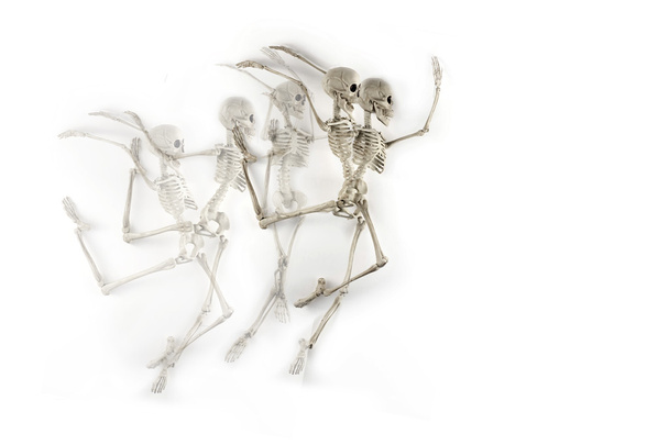 iskelet dansıesqueleto bailando - Fotoğraf, Görsel