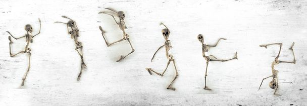танцующий скелет
 - Фото, изображение