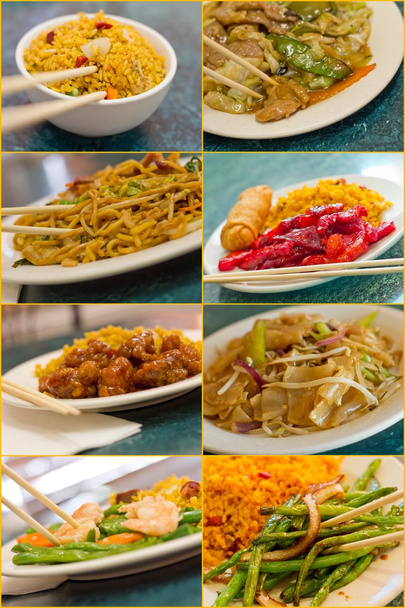 Китайська кухня колаж
 - Фото, зображення