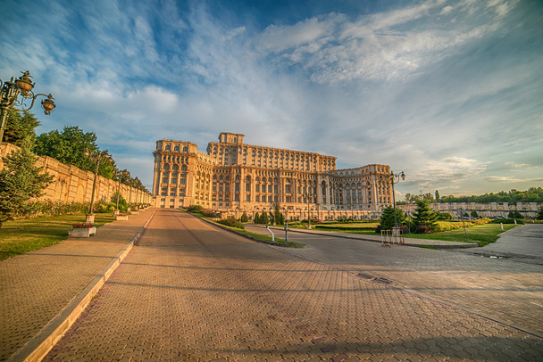 Palác Parlamentu v Bukurešti, Rumunsko - Fotografie, Obrázek