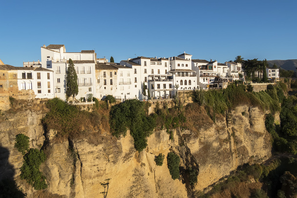 Pohled na město Ronda, monumentální město, Malaga, Spai - Fotografie, Obrázek