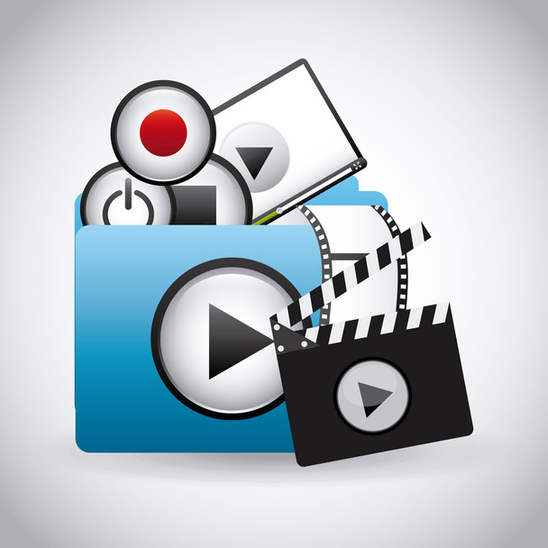 media player  - Vector, Image