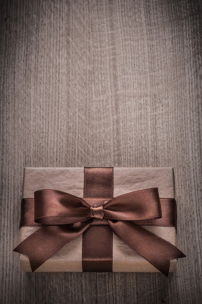 Wrapped vintage gift box - Foto, imagen