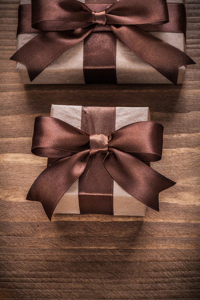 Wrapped gift containers - Zdjęcie, obraz