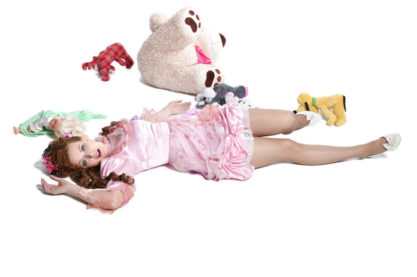 жінка дитяча лялькова сукня
 - Фото, зображення