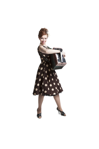 woman in vintage dress - Valokuva, kuva