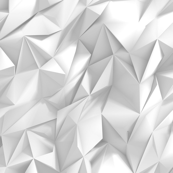 White Crumpled Paper Pattern Background - Fotoğraf, Görsel