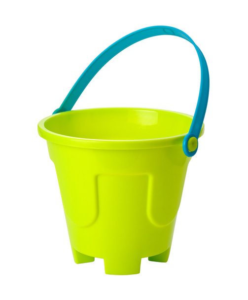 Toy Sand Pail (clipping path) - Photo, Image