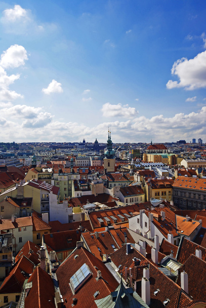 Aerial view of Prague - Фото, изображение