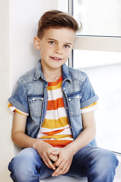 Young boy in smart fashion - Foto, Imagen