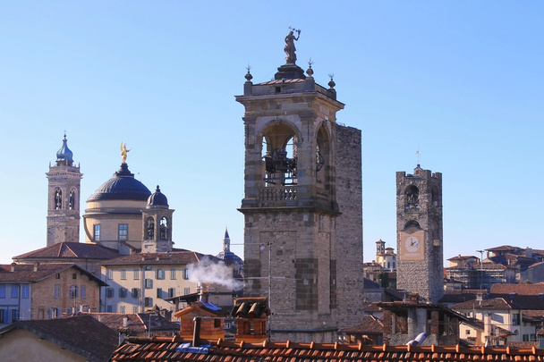 panorama of Bergamo - Zdjęcie, obraz