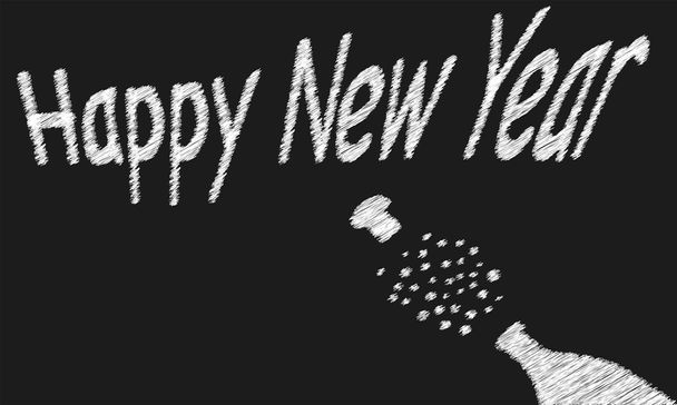 Happy New Year - Vector, Image