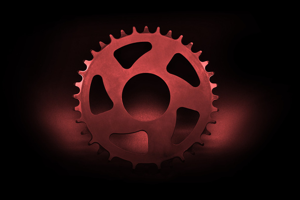 Chaîne vélo rouge
 - Photo, image