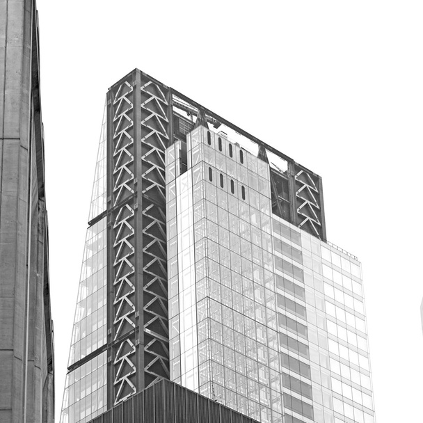 ロンドンの超高層ビル街の新しい建物、 - 写真・画像