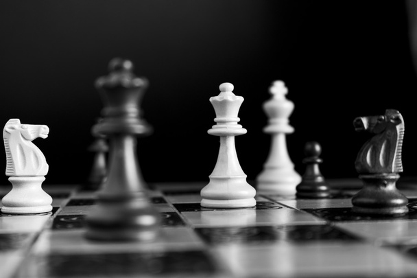 schaken - Foto, afbeelding