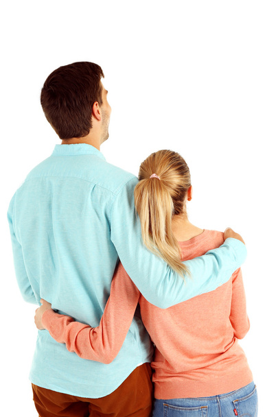 Back view of young couple  - Foto, Bild