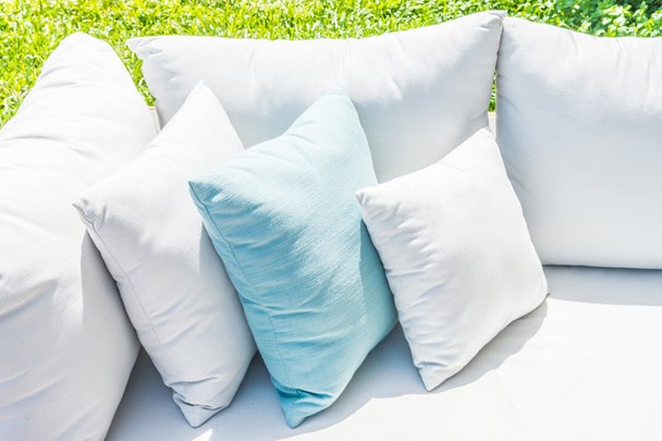 Pillows on sofa bed - Photo, Image