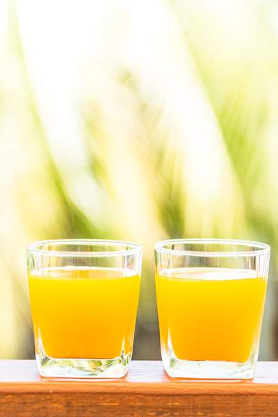 Orange juice glasses - Photo, Image