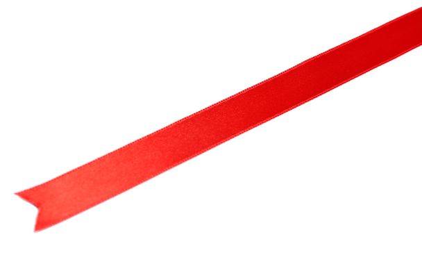 Red silk ribbon - Foto, immagini
