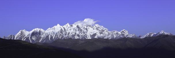 Tibet: Namjagbarwa Spitze - Foto, Bild