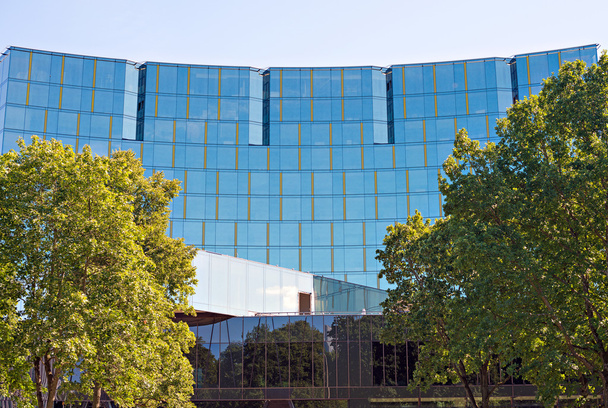 modern glazen gebouw in de stad. - Foto, afbeelding