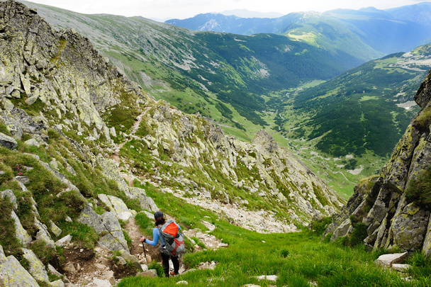 Summer hiking in the mountains. - Foto, immagini