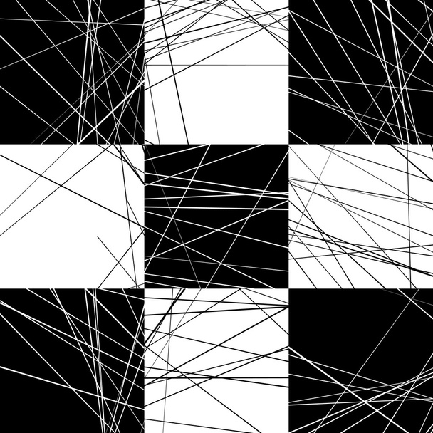 μοτίβο ευθεία, τυχαίες γραμμές - Διάνυσμα, εικόνα