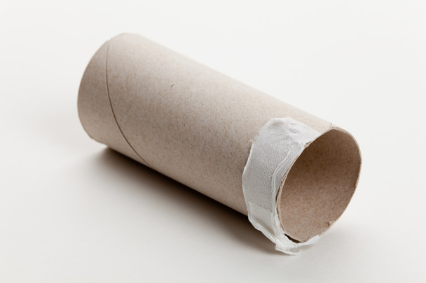 Boş tuvalet kağıdı rulosu - Fotoğraf, Görsel