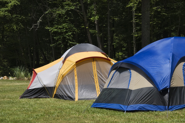 Палатки кемпинга
 - Фото, изображение