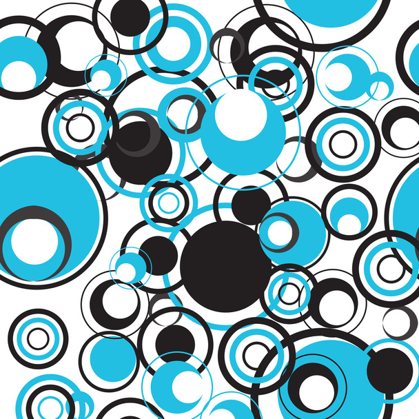 Seamless pattern with circles - Διάνυσμα, εικόνα