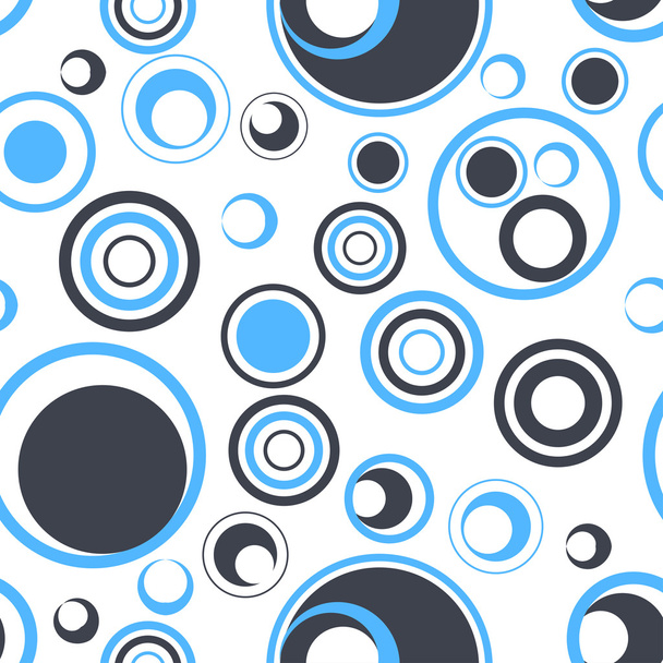 Seamless pattern with circles - Vector, afbeelding