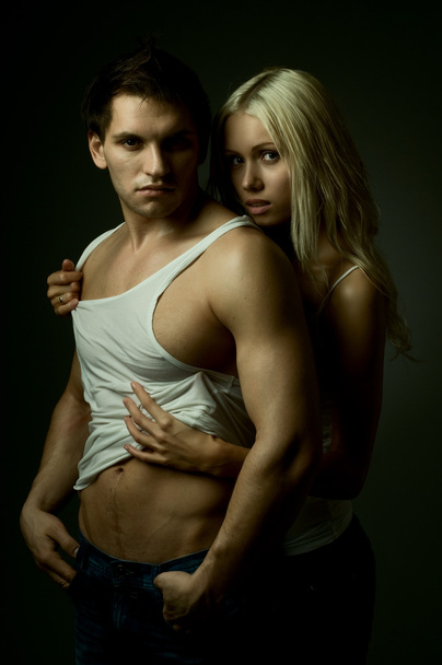Sexy couple - Фото, изображение