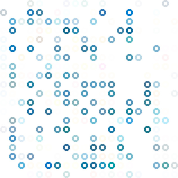Blue Donuts Background, Creative Design Templates - Вектор,изображение