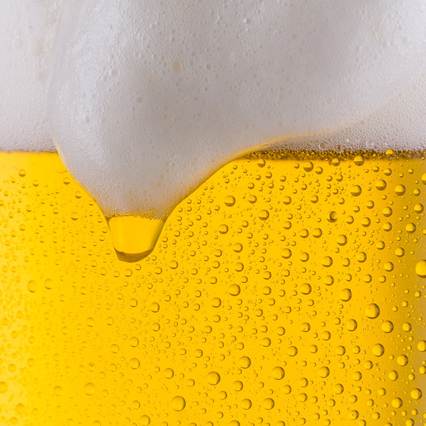 cold beer with dew drops - Photo, Image