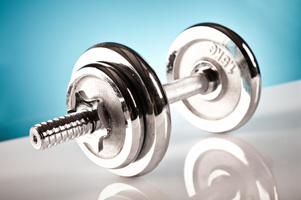 Fitness dubbell weights - Photo, Image