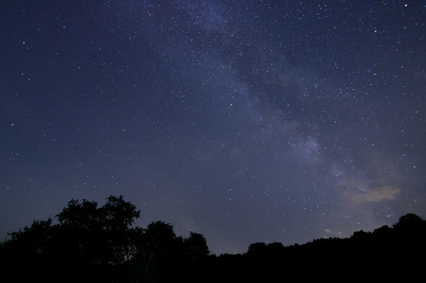 Milky Way galaxy beautiful night sky - Foto, immagini