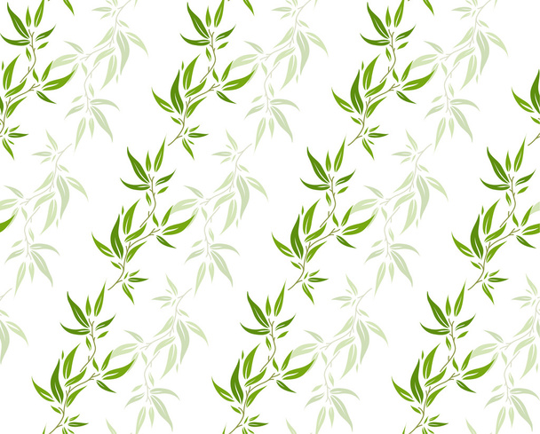 seamless pattern with branches - Vector, imagen