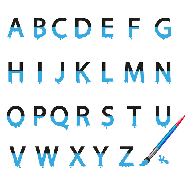 design Lettres de l'alphabet
 - Vecteur, image