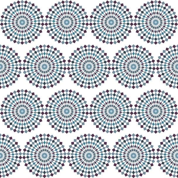 Vektor abstrakte geometrische Muster nahtlose Illusion - Vektor, Bild