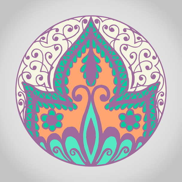 Beautiful floral pattern - Vector, Image