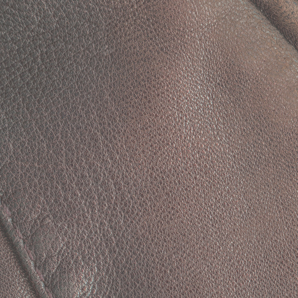 brown  leather background, seams - Photo, Image