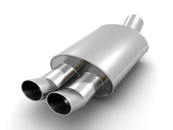 Car exhaust pipe - Фото, зображення