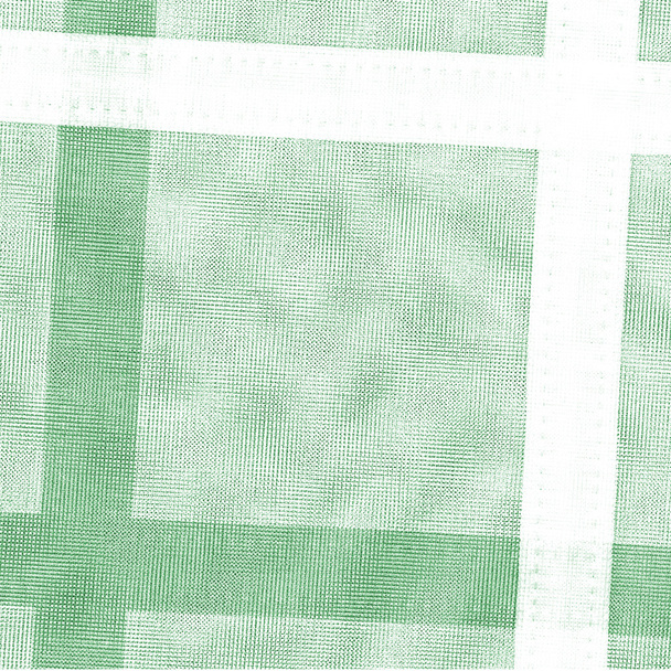 緑の布のテクスチャ、緑と白のリボン - 写真・画像