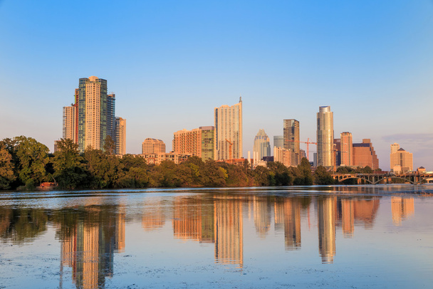 weergave van Austin, de skyline van de binnenstad - Foto, afbeelding