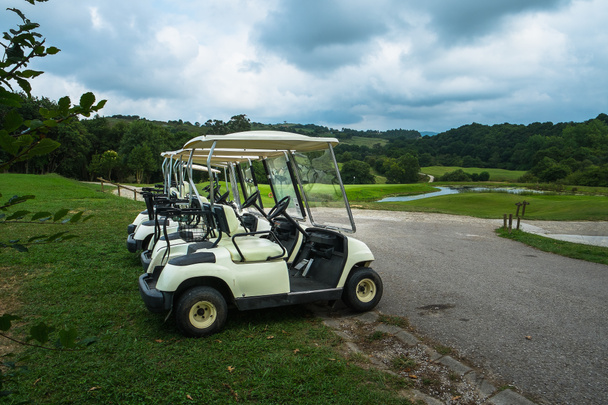 Golf carts - Photo, Image