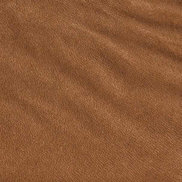 brown crumpled leather texture - Photo, Image