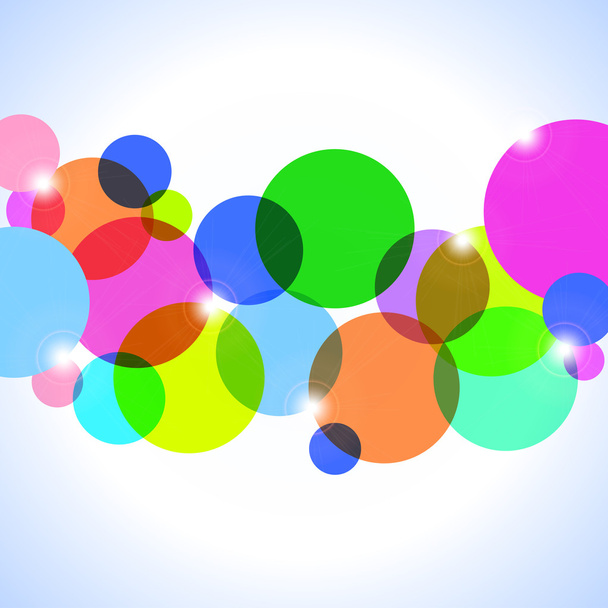 Abstract background of colorful circles - Photo, Image