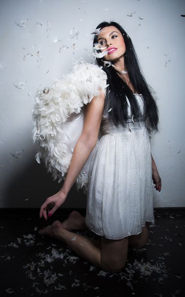 Güzellik melek kadın - Fotoğraf, Görsel