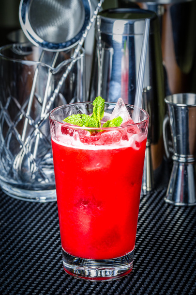 Red cocktail - Photo, image